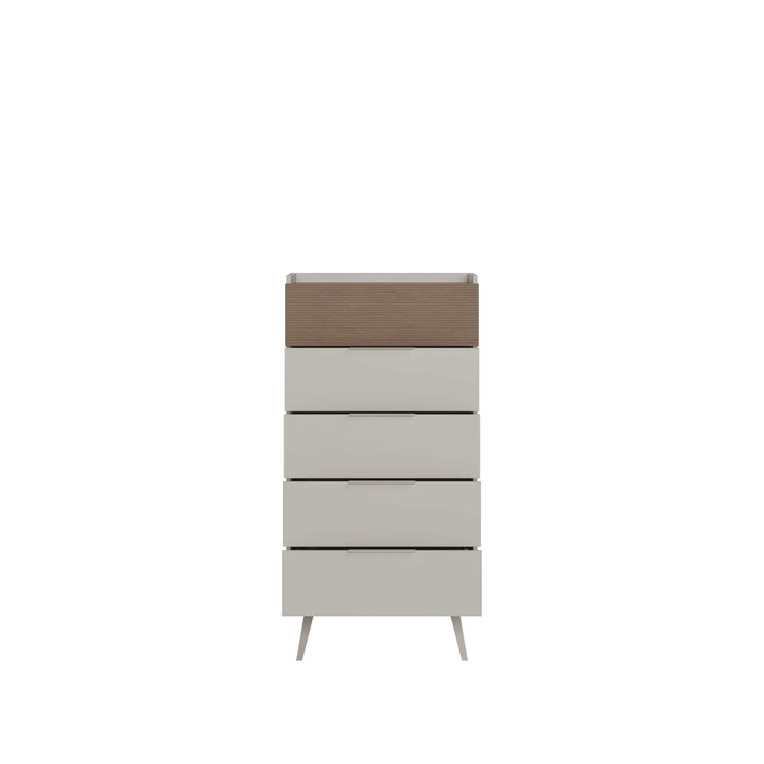Hanah Home Milano 5 Cómoda de Visón con 5 Cajones